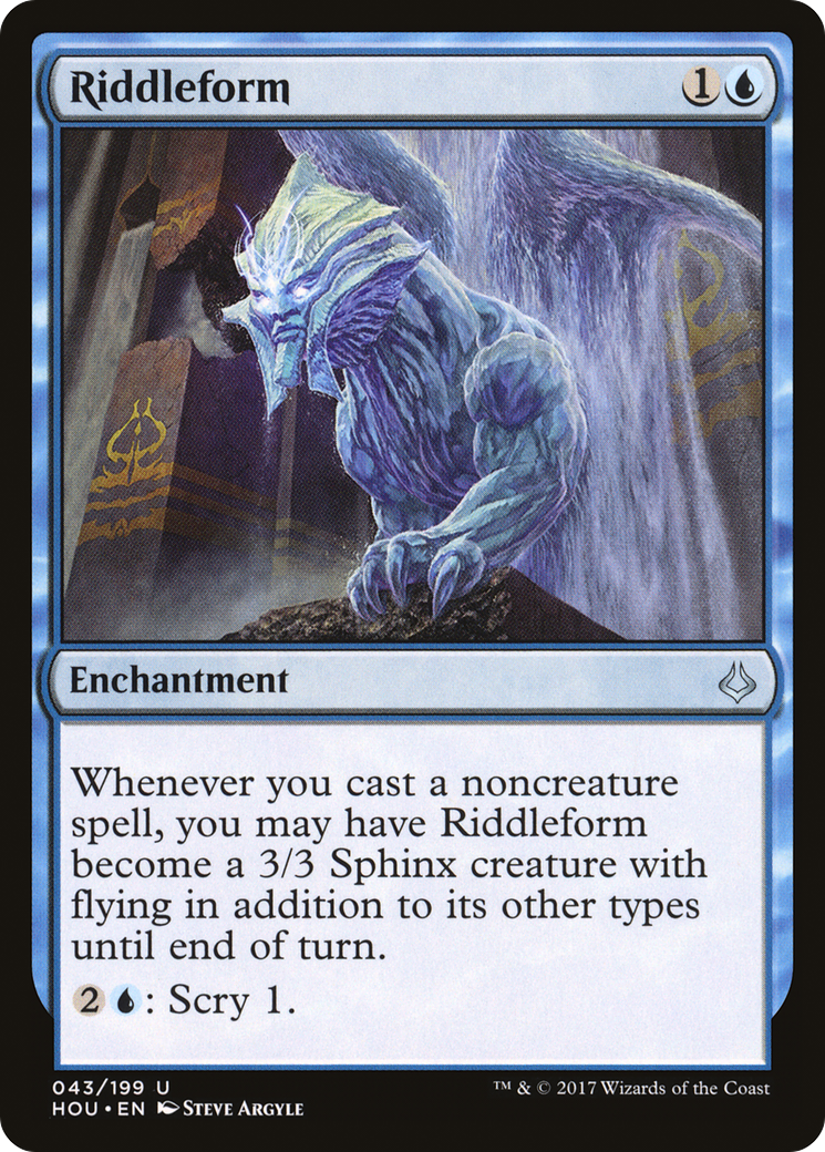 Image of Riddleform (HOU-043) - Hour of Devastation Foil