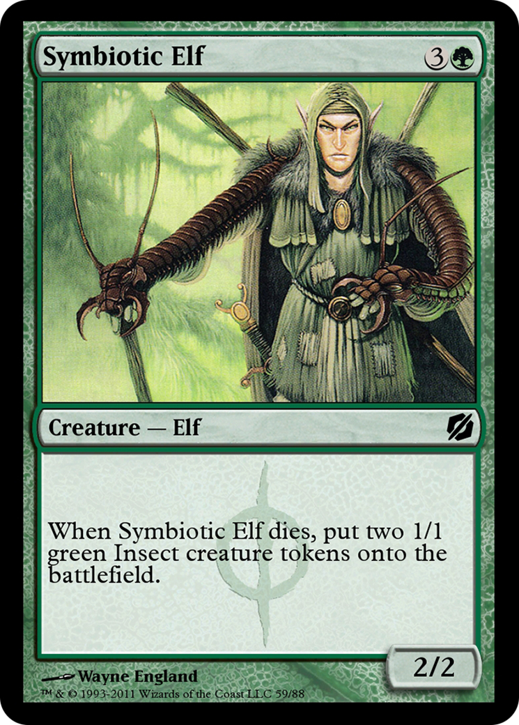 Image of Symbiotic Elf (TD2-059) - Duel Decks: Mirrodin Pure vs. New Phyrexia