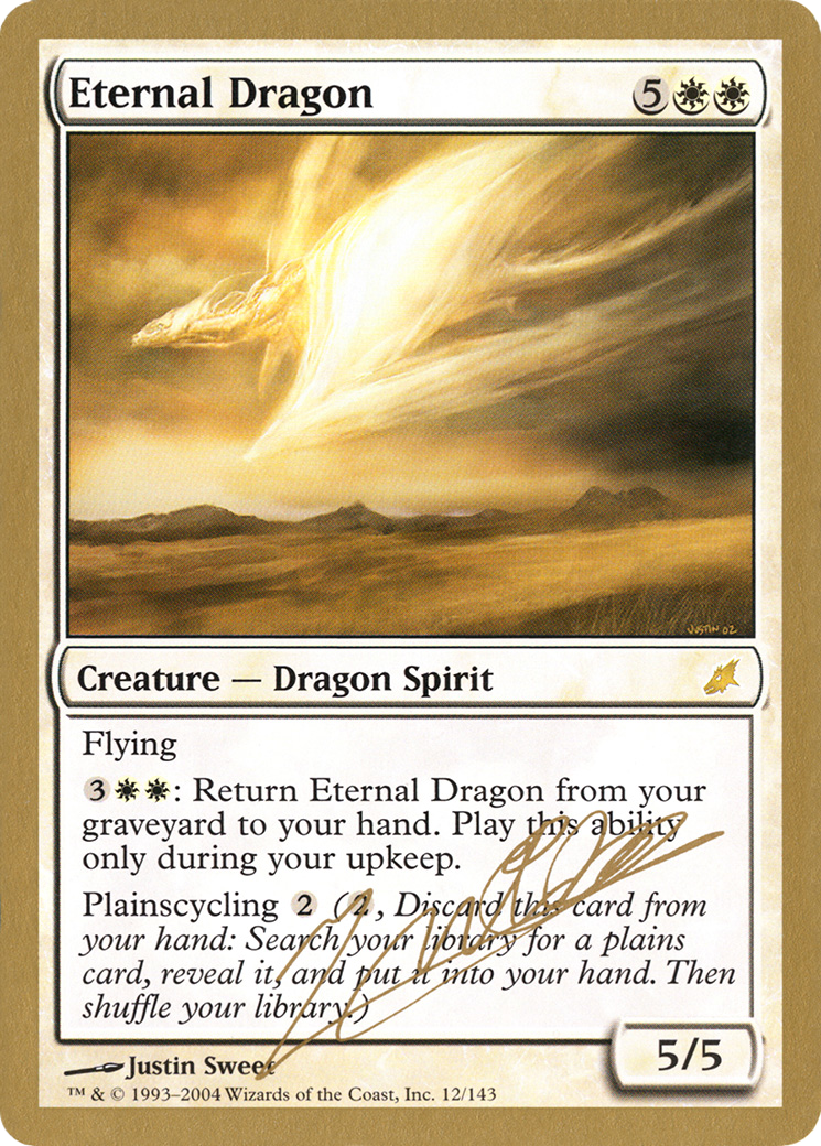 Image of Eternal Dragon - 2004 Julien Nuijten (SCG) (WCD-JN12) - World Championship Decks 2004