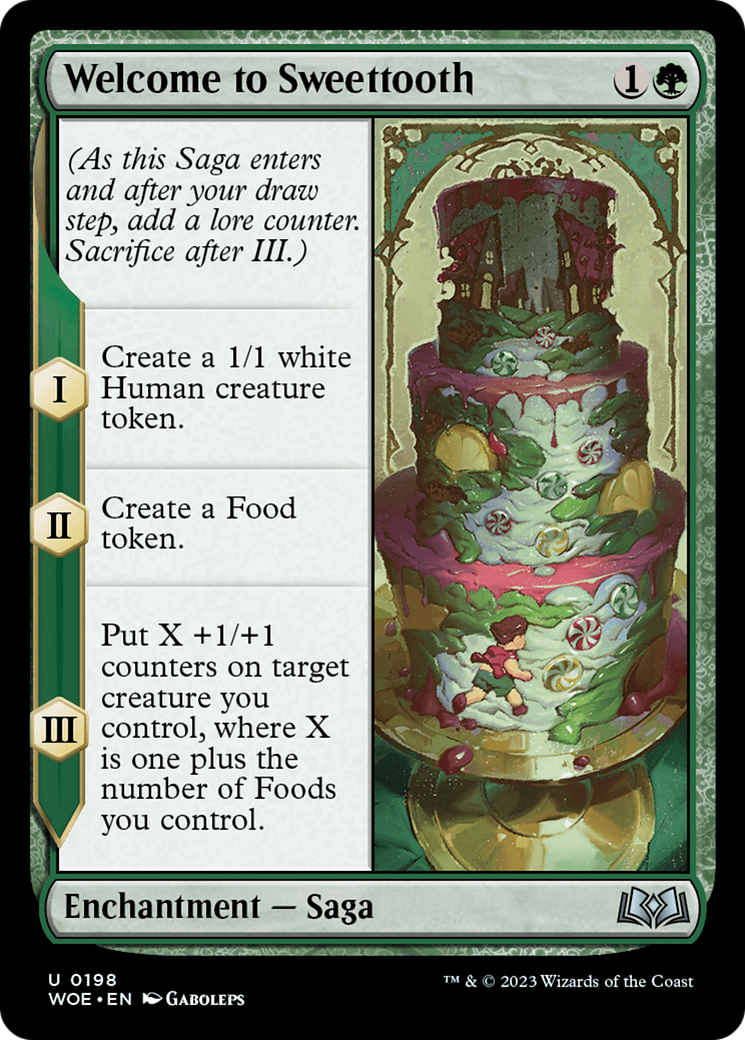 Image of Welcome to Sweettooth (WOE-198) - Wilds of Eldraine Foil