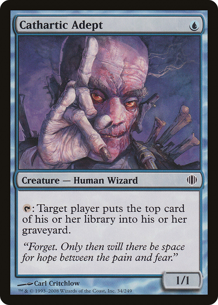 Image of Cathartic Adept (ALA-034) - Shards of Alara Foil