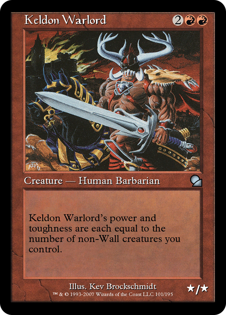 Image of Keldon Warlord (ME1-101) - Masters Edition