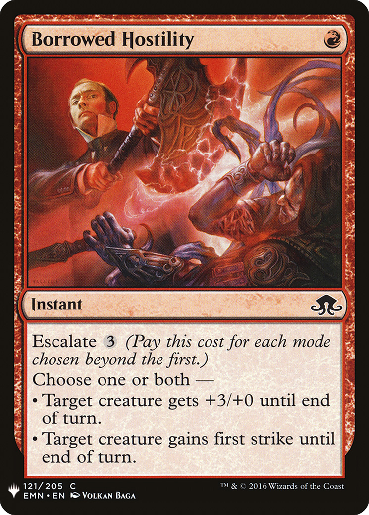 Image of Borrowed Hostility (LIST-121) - The List