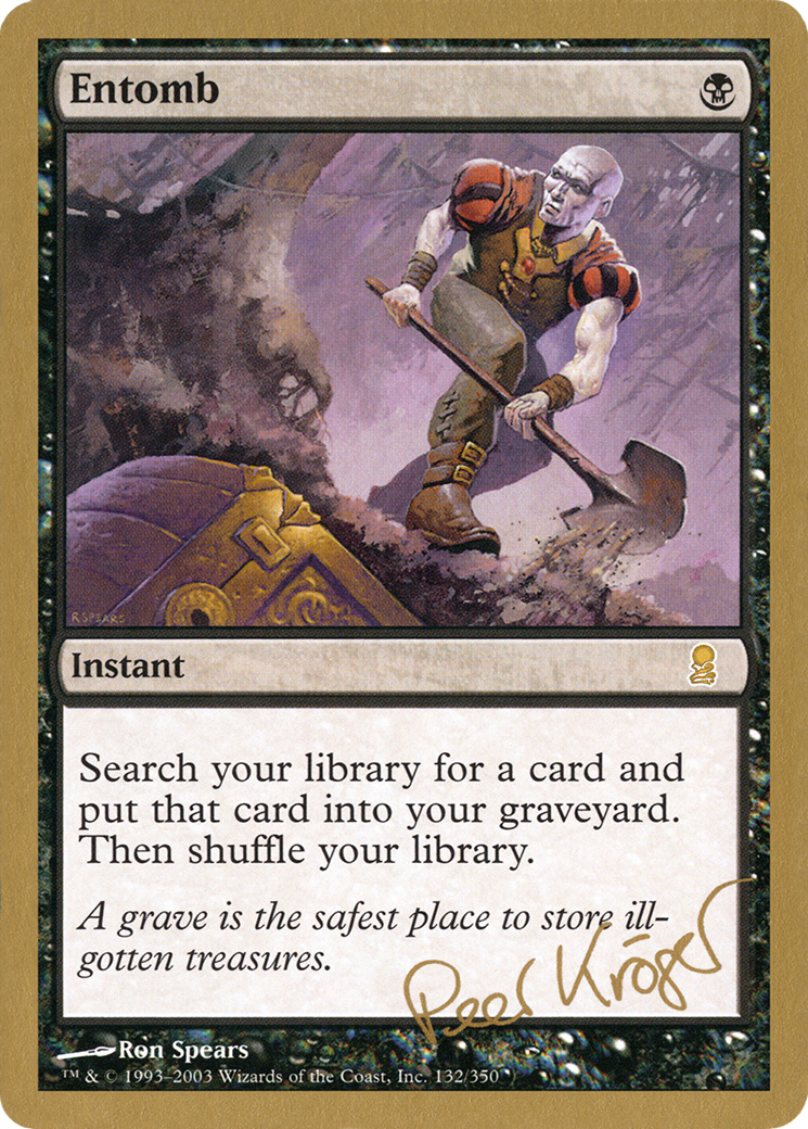 Image of Entomb - 2003 Peer Kroger (ODY) (WCD-) - World Championship Decks 2003