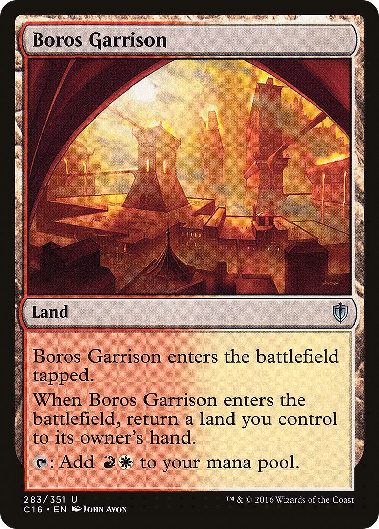Image of Boros Garrison (C16-283) - Commander 2016