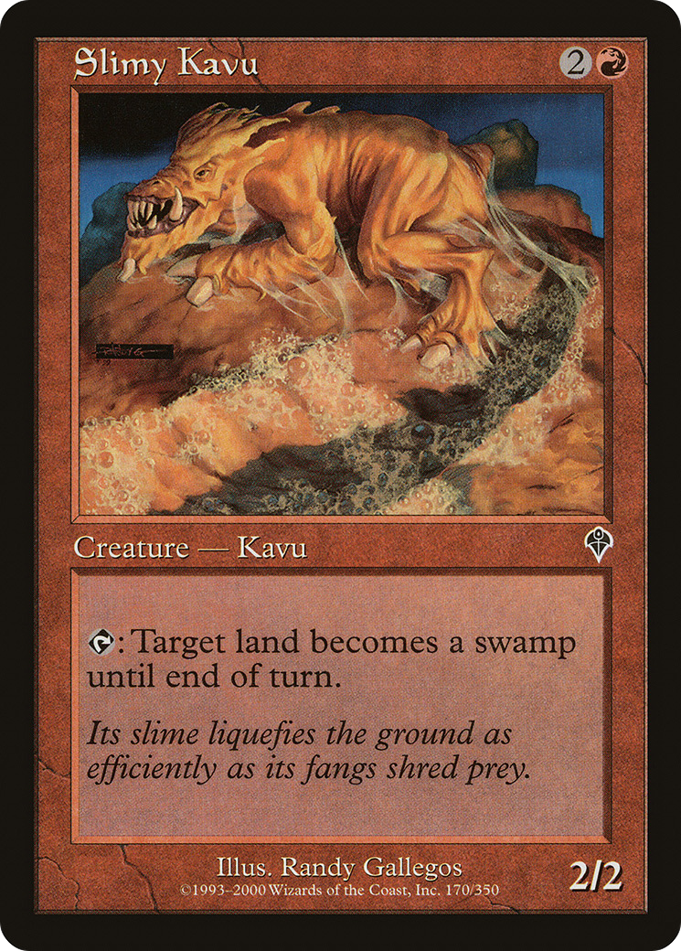 Image of Slimy Kavu (INV-170) - Invasion