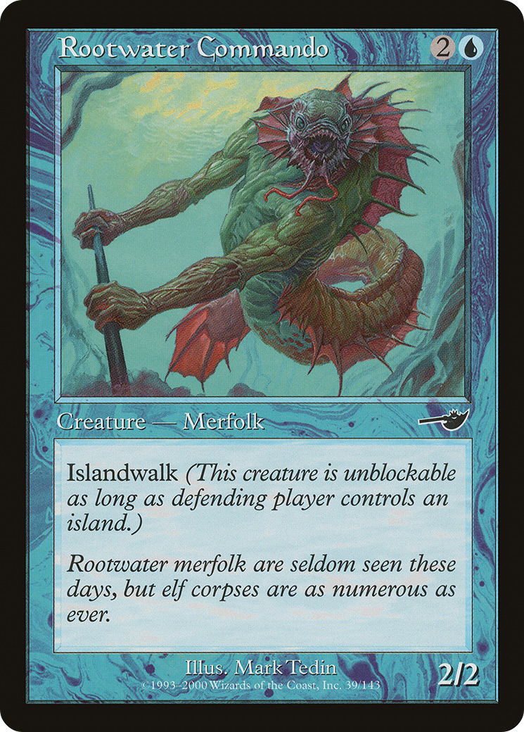 Image of Rootwater Commando (NMS-039) - Nemesis Foil
