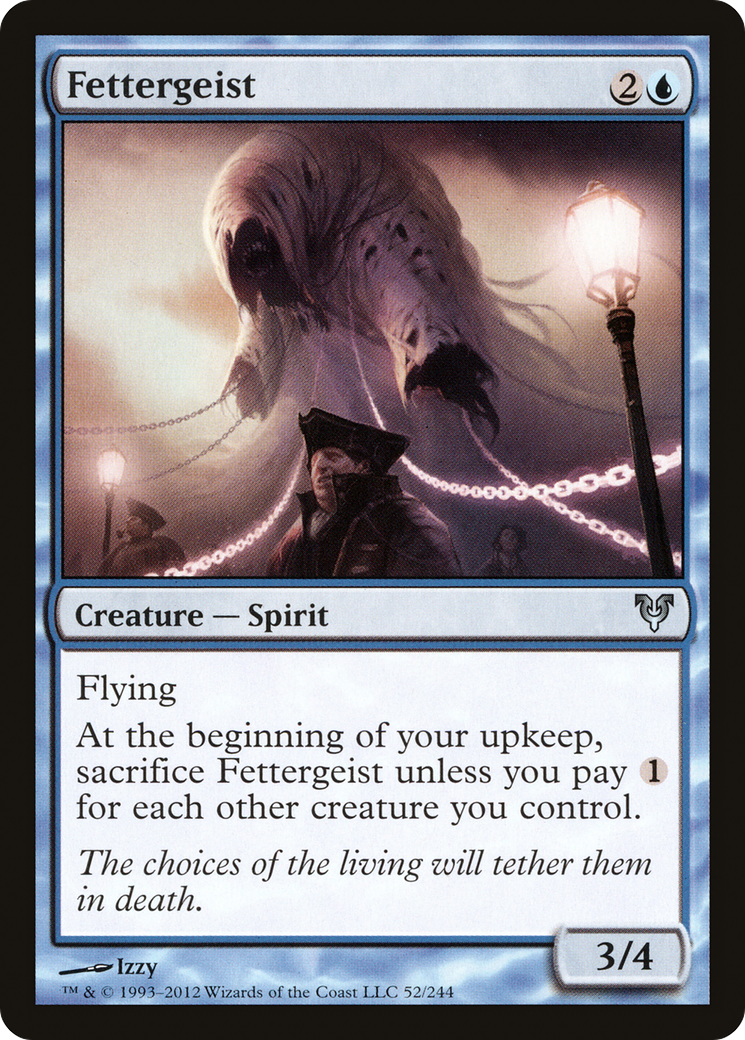 Image of Fettergeist (AVR-052) - Avacyn Restored