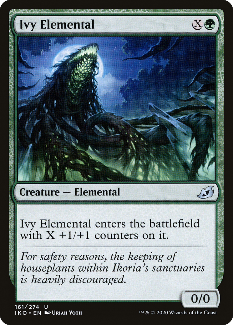 Image of Ivy Elemental (IKO-161) - Ikoria: Lair of Behemoths Foil