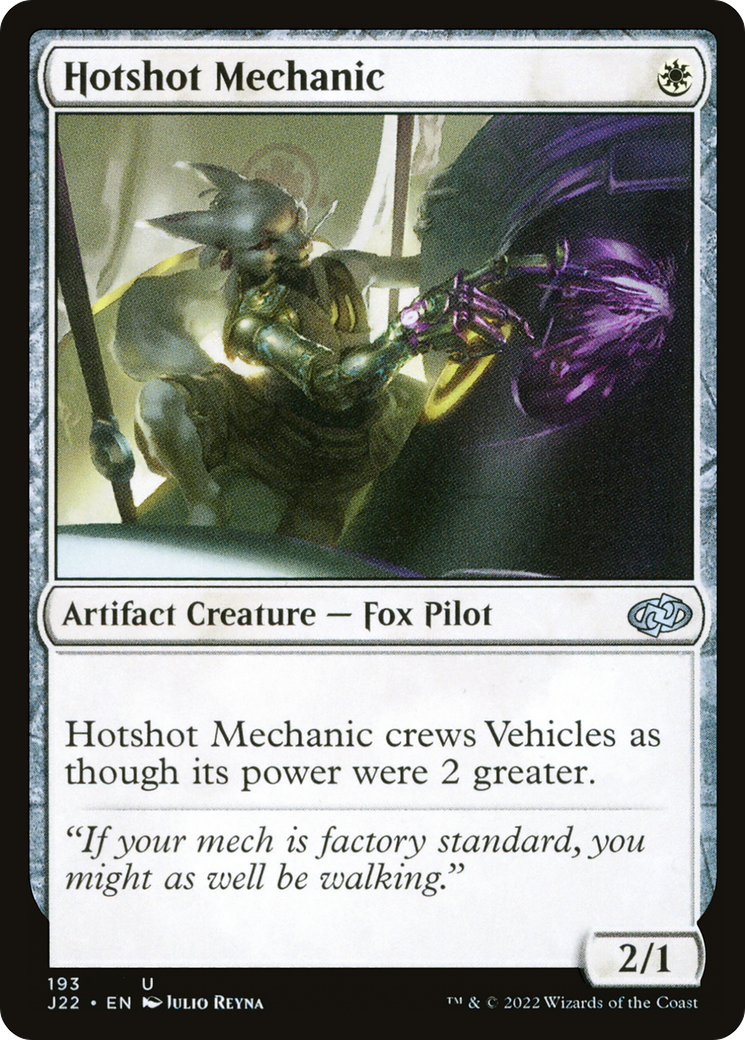 Image of Hotshot Mechanic (J22-193) - Jumpstart 2022