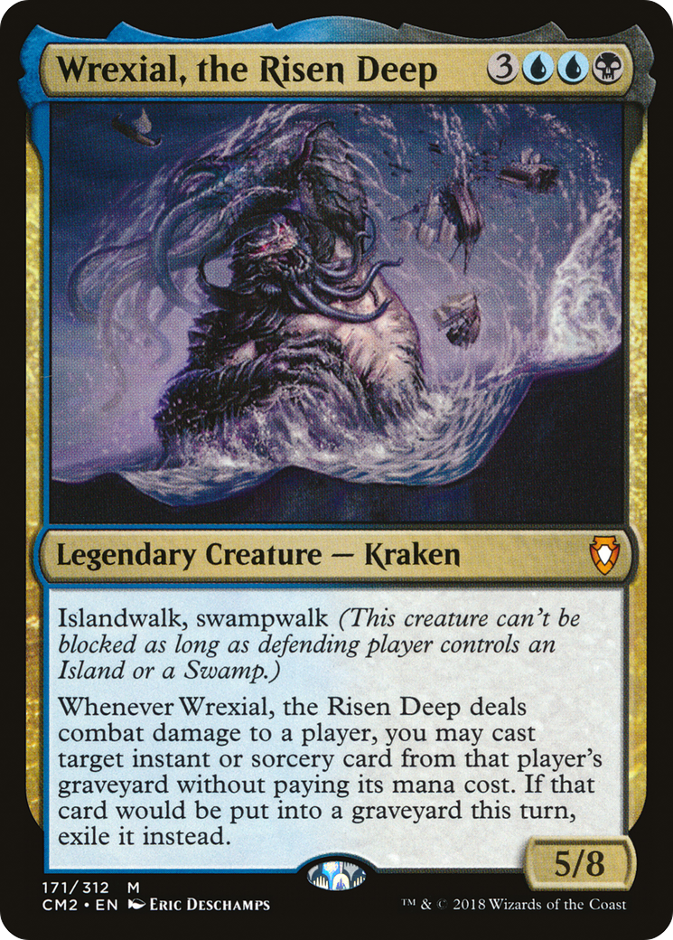 Image of Wrexial, the Risen Deep (CM2-171) - Commander Anthology Volume II