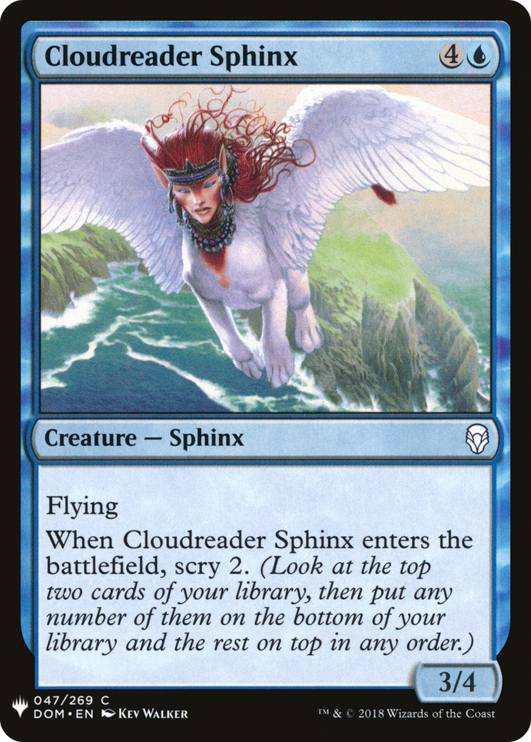Image of Cloudreader Sphinx (LIST-DOM-47) - The List