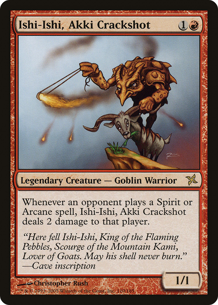 Image of Ishi-Ishi, Akki Crackshot (BOK-110) - Betrayers of Kamigawa
