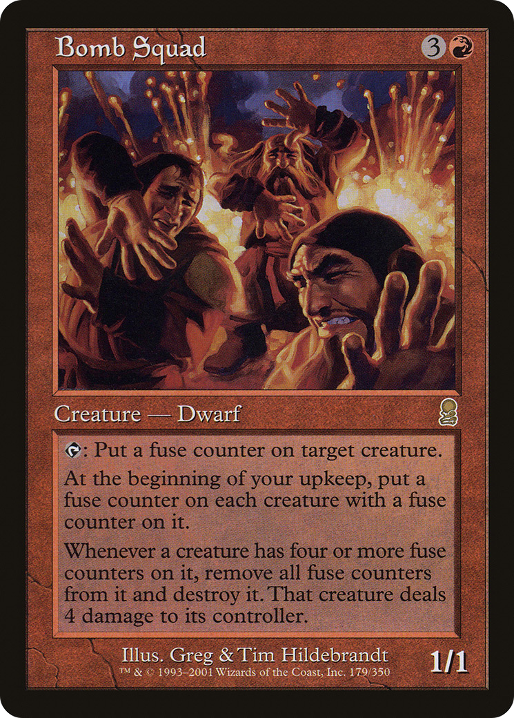 Image of Bomb Squad (ODY-179) - Odyssey Foil