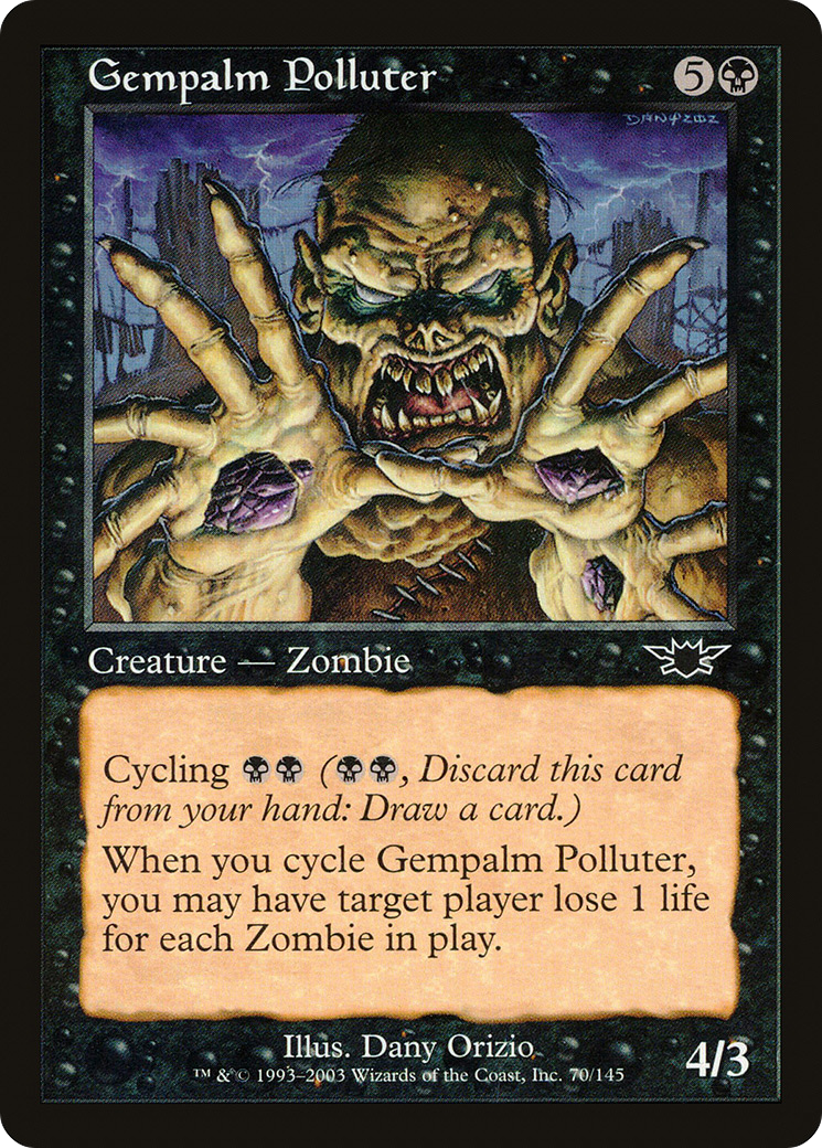 Image of Gempalm Polluter (LGN-070) - Legions
