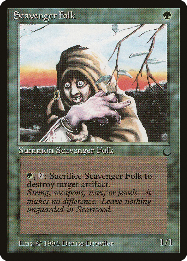 Image of Scavenger Folk (DRK-) - The Dark