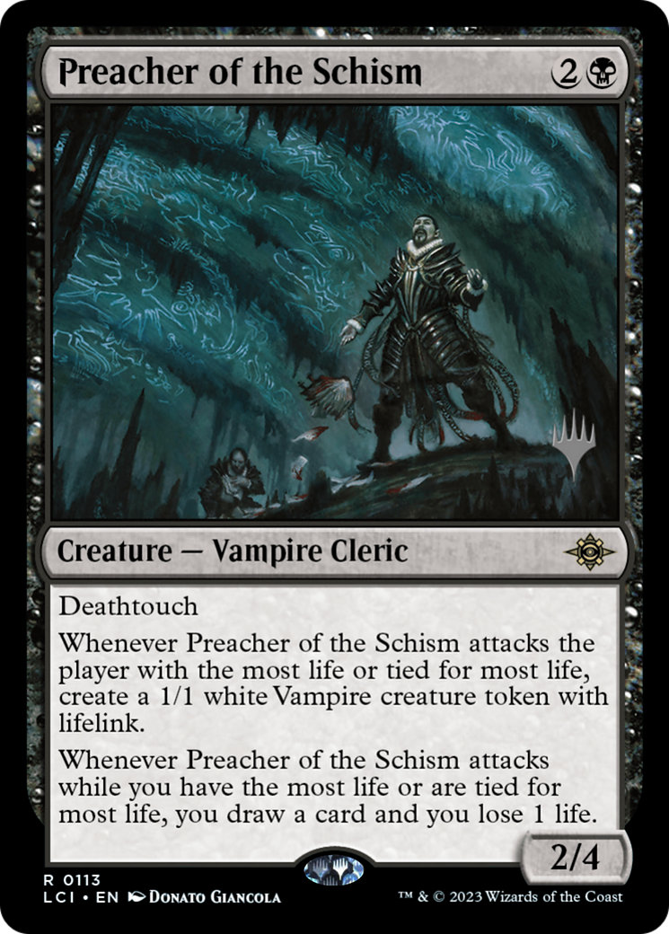Image of Preacher of the Schism (PPLCI-113) - The Lost Caverns of Ixalan Promos