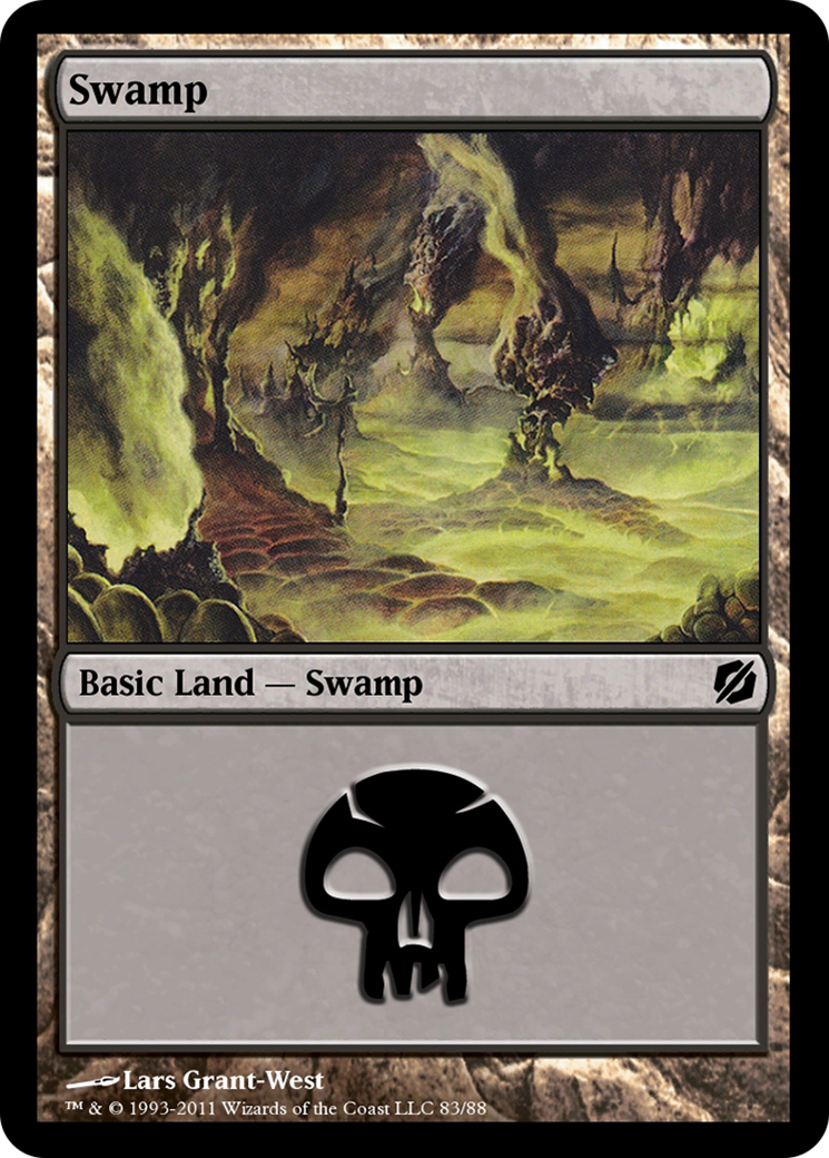Image of Swamp (TD2-083) - Duel Decks: Mirrodin Pure vs. New Phyrexia