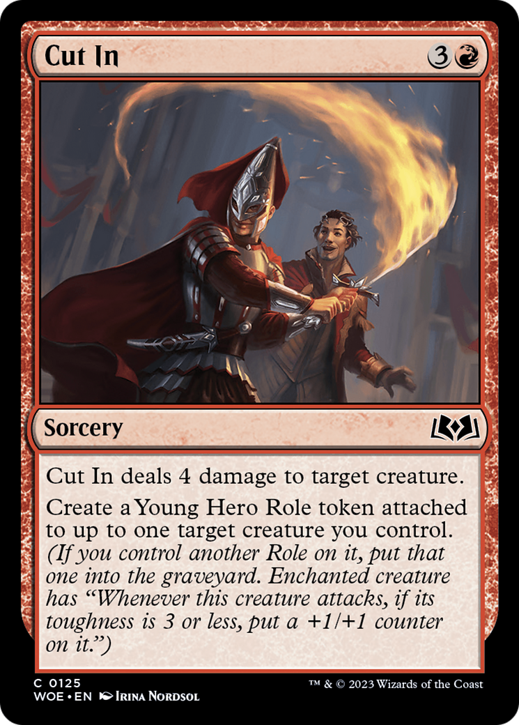 Image of Cut In (WOE-125) - Wilds of Eldraine