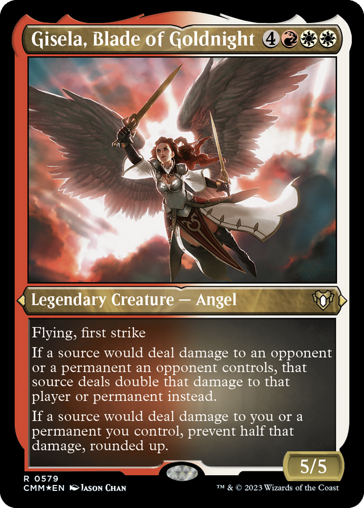 Image of Gisela, Blade of Goldnight (CMM-579) - Commander Masters Etched Foil