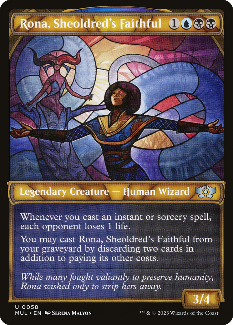 Image of Rona, Sheoldred's Faithful (MUL-058) - Multiverse Legends: (Showcase)