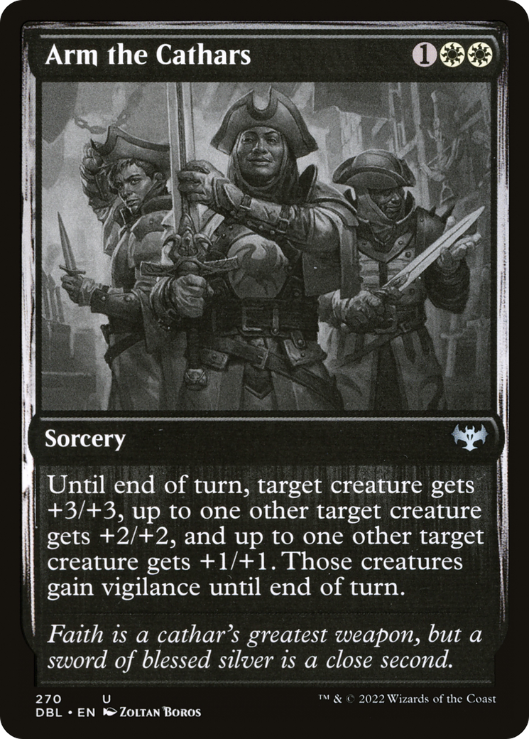 Image of Arm the Cathars (DBL-270) - Innistrad: Double Feature