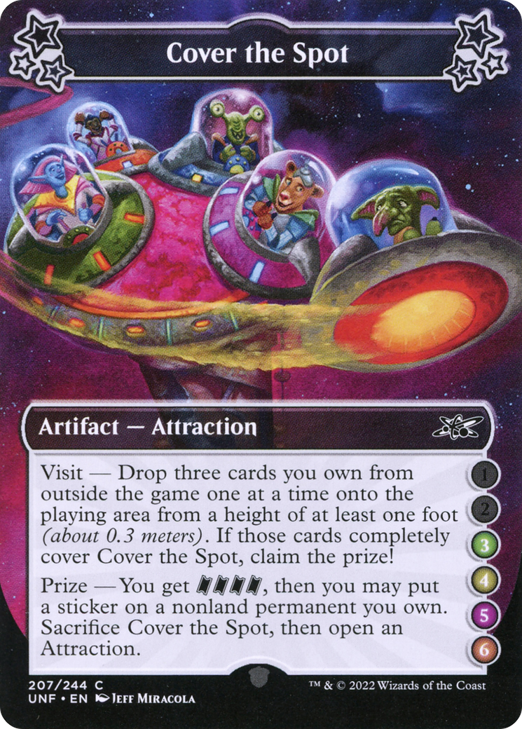 Image of Cover the Spot (3-4-5-6) (UNF-207) - Unfinity