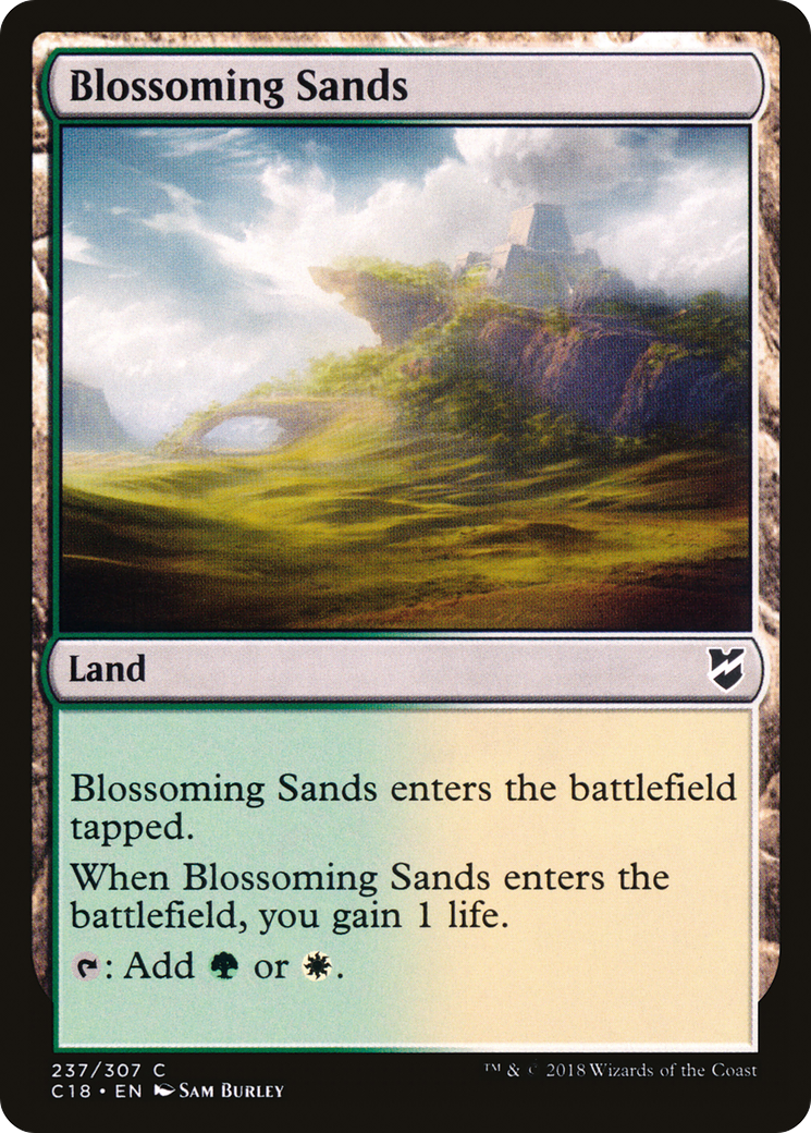 Image of Blossoming Sands (C18-237) - Commander 2018
