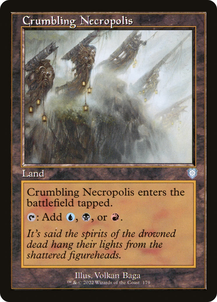 Image of Crumbling Necropolis (Retro Frame) (BRC-179) - The Brothers' War Commander