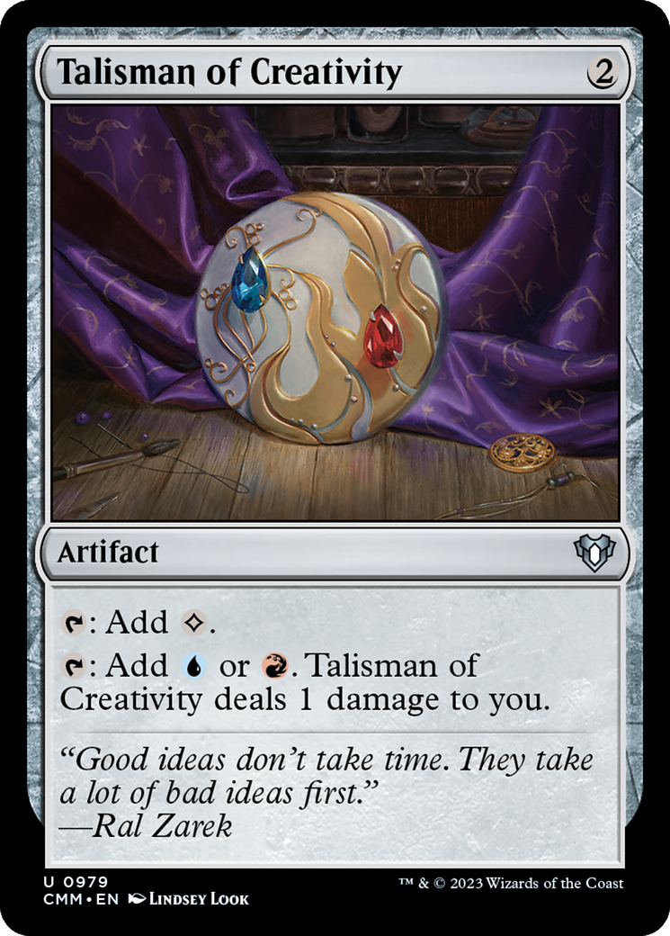 Image of Talisman of Creativity (CMM-979) - Commander Masters