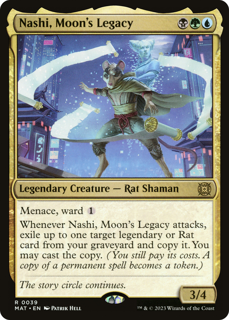 Image of Nashi, Moon's Legacy (MAT-039) - March of the Machine: The Aftermath Foil