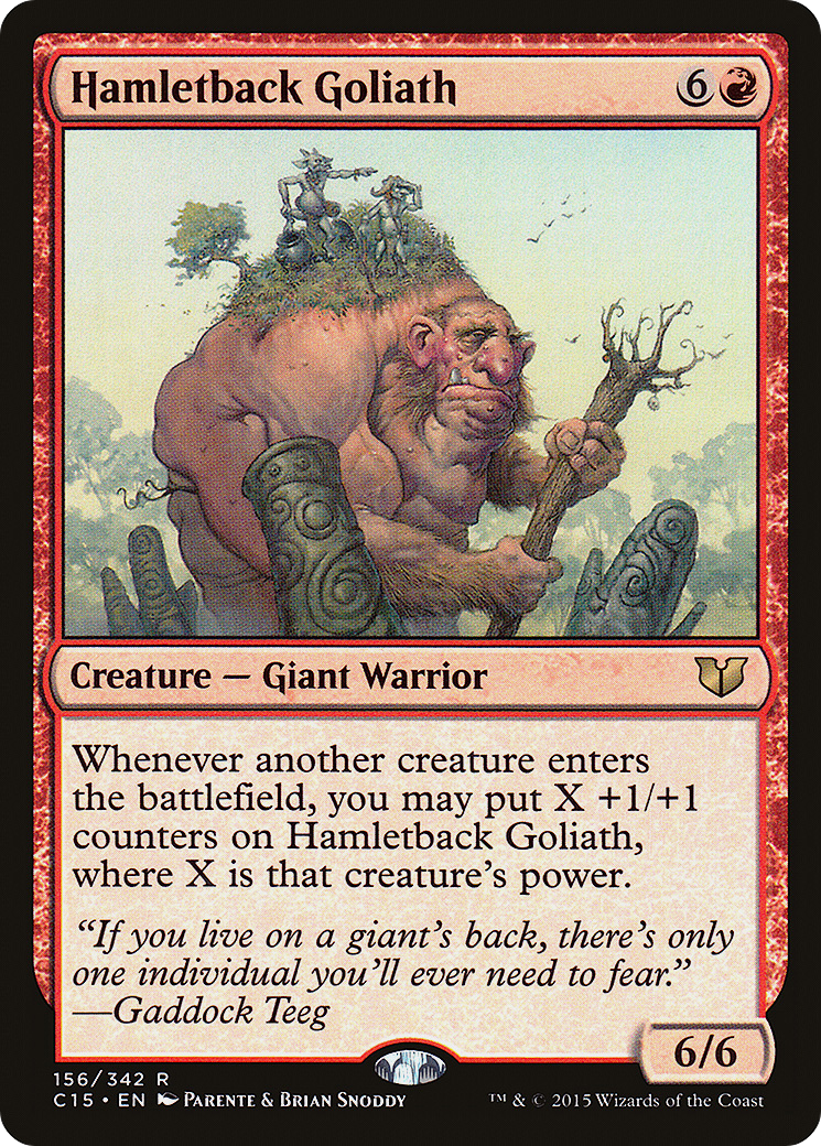 Image of Hamletback Goliath (C15-156) - Commander 2015