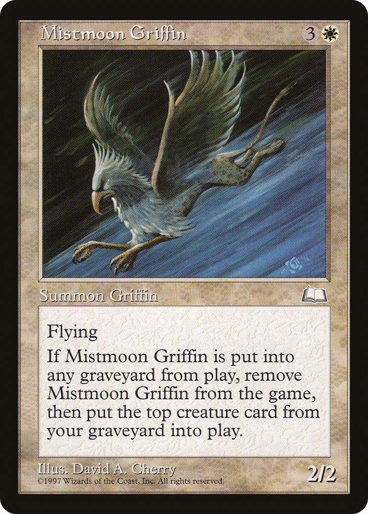Image of Mistmoon Griffin (WTH-) - Weatherlight