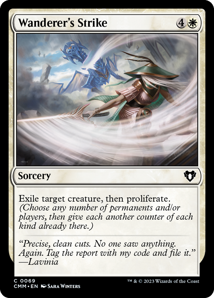 Image of Wanderer's Strike (CMM-069) - Commander Masters