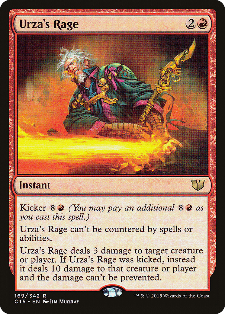 Image of Urza's Rage (C15-169) - Commander 2015