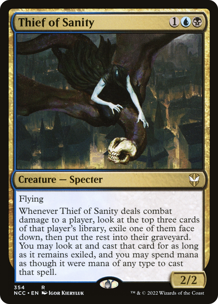 Image of Thief of Sanity (NCC-354) - New Capenna Commander
