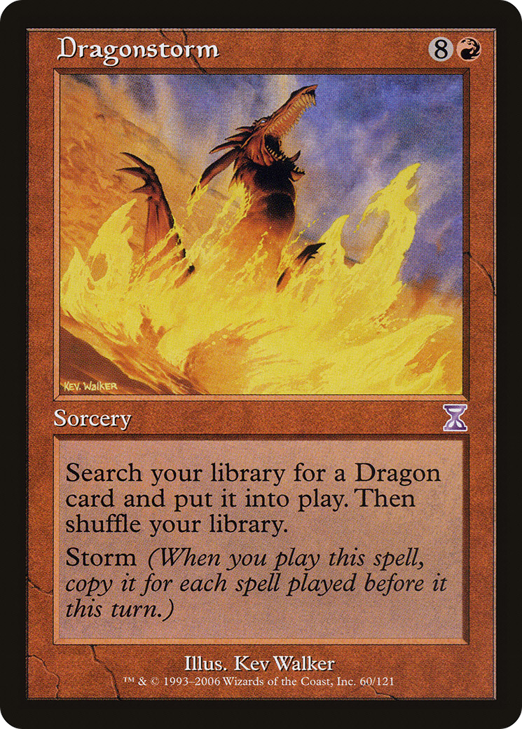 Image of Dragonstorm (TSB-060) - Time Spiral Timeshifted Foil