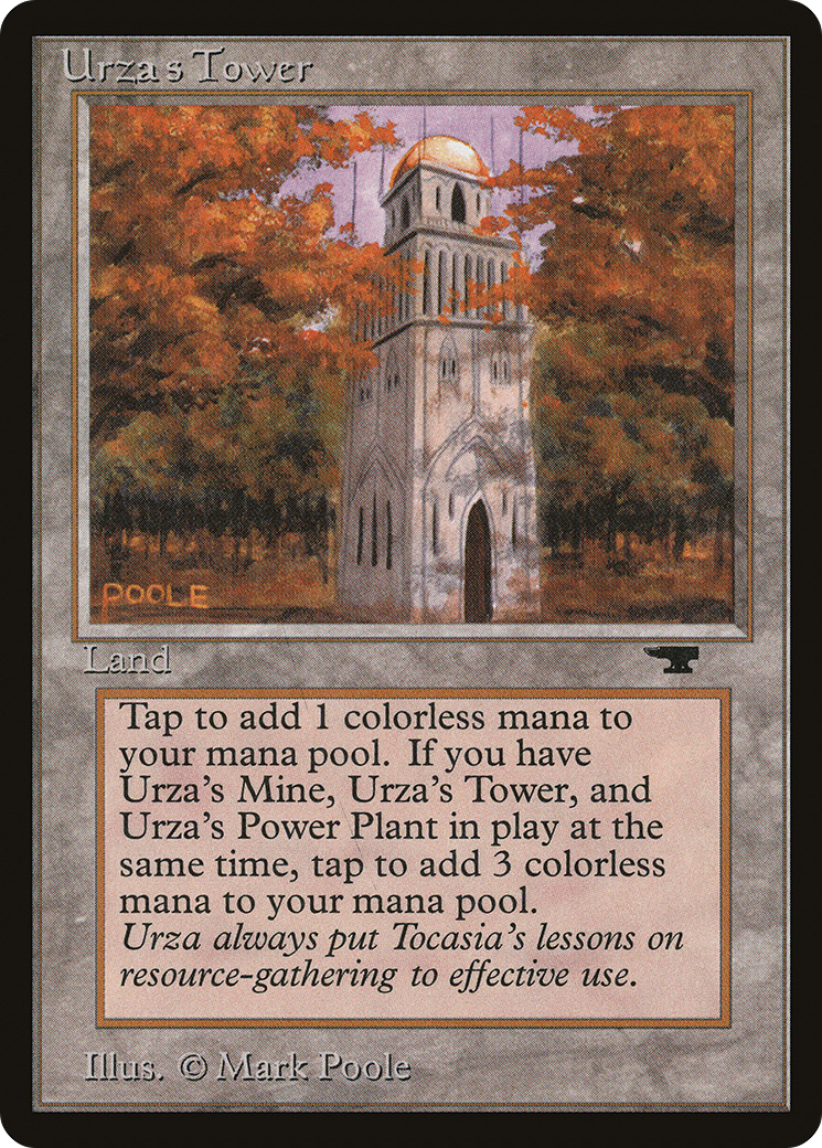 Image of Urza's Tower (Forest) (ATQ-) - Antiquities