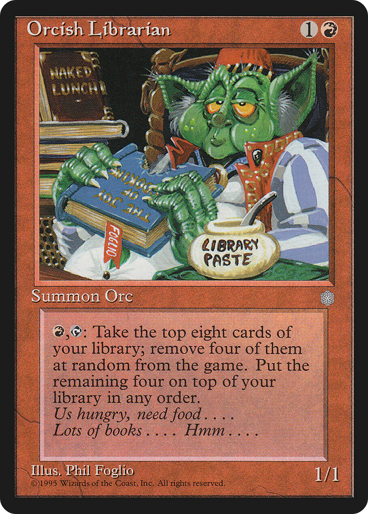 Image of Orcish Librarian (ICE-) - Ice Age