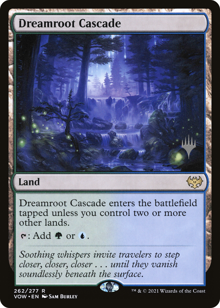 Image of Dreamroot Cascade (PPDMU-262) - Innistrad: Crimson Vow Promos Foil