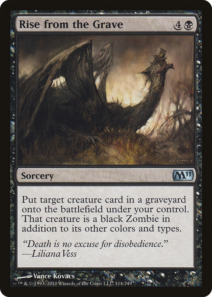 Image of Rise from the Grave (M11-114) - Magic 2011 Foil