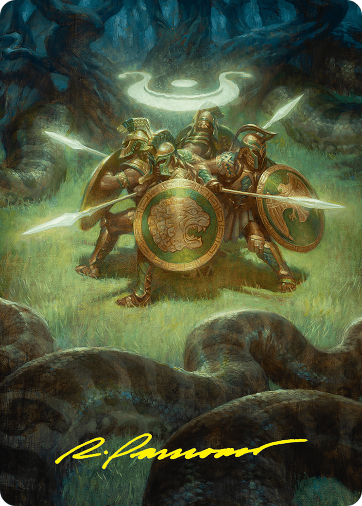 Image of Anthem of Champions // Anthem of Champions (AFDN-047) - Foundations Art Series (Borderless) Foil