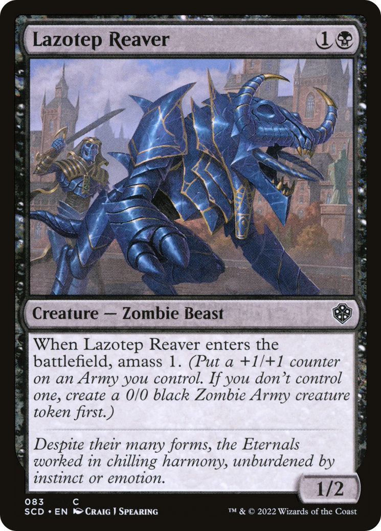 Image of Lazotep Reaver (SCD-083) - Starter Commander Decks