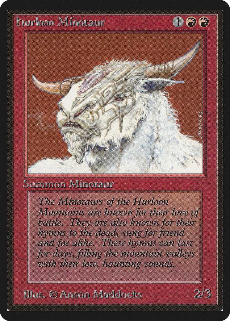 Image of Hurloon Minotaur (LEB-) - Limited Edition Beta