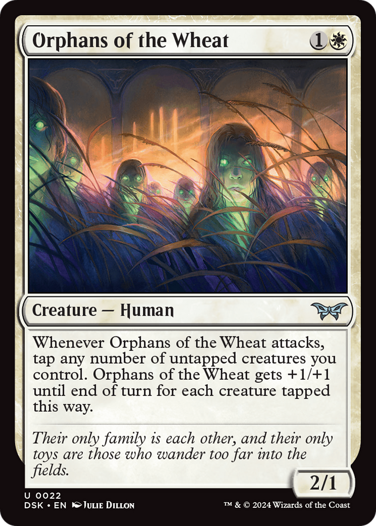Image of Orphans of the Wheat (DSK-022) - Duskmourn: House of Horror