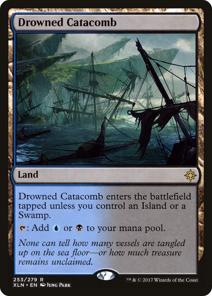 Image of Drowned Catacomb (XLN-253) - Ixalan