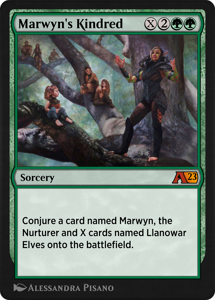 Image of Marwyn's Kindred (YDMU-016) - Alchemy: Dominaria