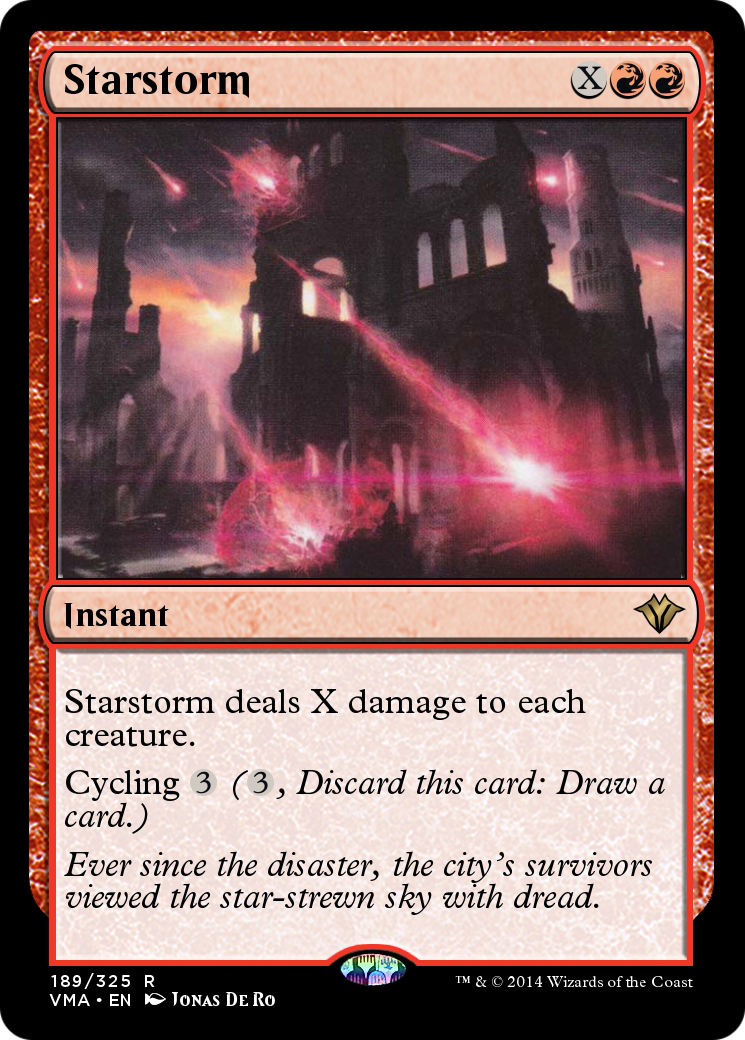 Image of Starstorm (VMA-189) - Vintage Masters Foil