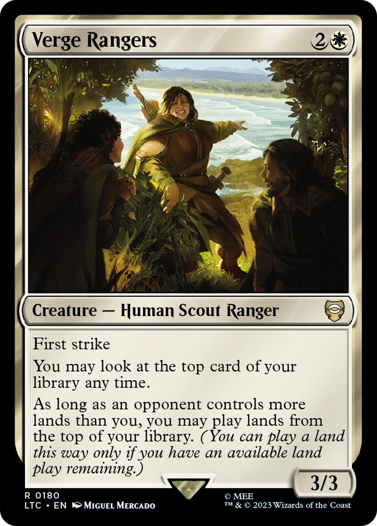 Image of Verge Rangers (LTC-180) - Tales of Middle-earth Commander