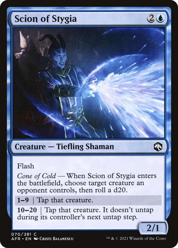 Image of Scion of Stygia (AFR-070) - Adventures in the Forgotten Realms